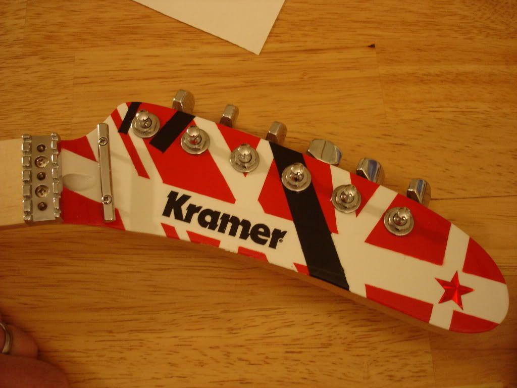 Van Halen 5150 Kramer guitar replica FINISHED! Pix on page 2